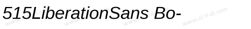 515LiberationSans Bo字体转换 515LiberationSans Bo字体转换